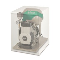 EKOM DK50-10 S - безмасляный компрессор со шкафом, без осушителя, для одной стоматологической установки (75 л/мин, 5 – 7 бар)