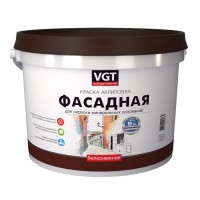 Краска фасадная "Белоснежная" 3 кг VGT / ВГТ ВД-АК-1180